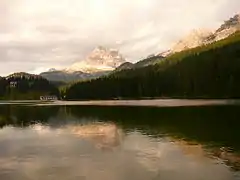 Le lac de Misurina.