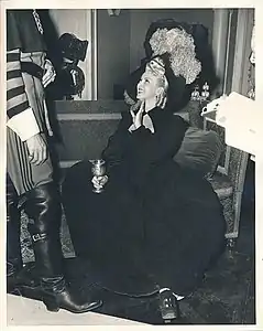 Lana Turner dans Les Trois Mousquetaires (The Three Musketeers) de George Sidney (1948).