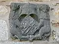 Église Saint-Guévroc : bas-relief.