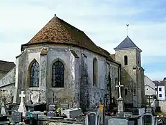 Le chœur de l'église.