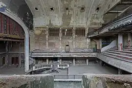 Vue depuis le premier étage.