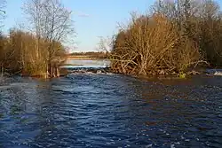 Le fleuve Parnü à Laupa.