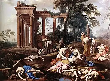 La Mort des enfants de Béthel1653Laurent de La Hyre