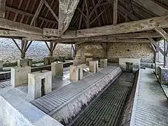 Lavoir à parquets flottants