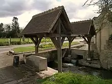 Le lavoir sur la Mue.
