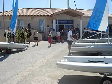 Centre nautique municipal.