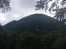 Le Houëlmont vu de la poudrière du Houëlmont.