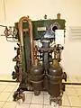 La machine à vapeur du Lechalas vue de côté