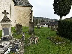Le cimetière de Bersac.