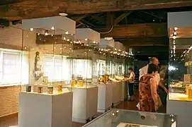 Intérieur du musée de Bressuire, 2007.