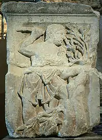 Ésus sur le pilier des Nautes.