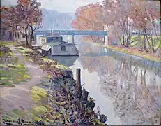 Le Pont de Billancourt, 1914, musée d'Art et d'Histoire de Dreux.