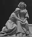 Maquette en cire du Souvenir au Salon de 1899.