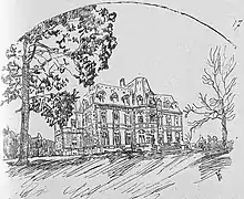 Le nain de Stanislas. Le château de Ludres. Extrait de La Lorraine artiste, année 1894.