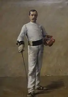 Le Maître d'armes, 1890, musée de Grenoble.