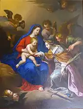 Le mariage mystique de Sainte Catherine, musée des Beaux-Arts de Chartres.