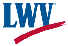 Logo de la League of Women Voters.