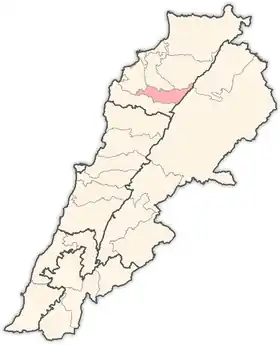 District de Bcharré