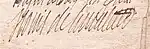 Signature de Jean-Louis de Nogaret de La Valette