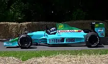 Photo de la Leyton House CG901 de Capelli à Goodwood