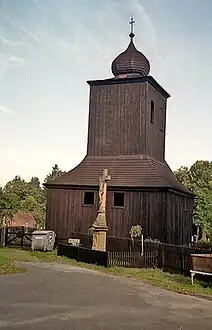 Clocher de l'église de Liberk.