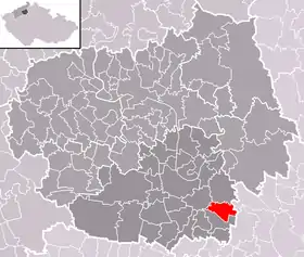 Localisation de Libkovice pod Řípem