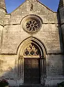 L'église - Façade ouest