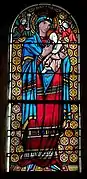 Vitrail, Vierge à l'Enfant.