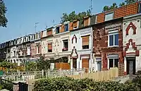 La Cité Casseville, côté jardins