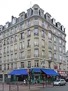 Immeuble construit après destruction 6 rue de tournai