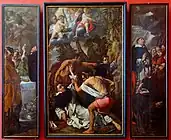 Le Martyre de saint Pierre de Vérone, Jeremias Mittendorff  (1629), palais des Beaux-Arts de Lille.