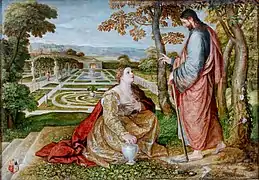 Noli me tangere, entre 1548 et 1560, Lambert Sustris.