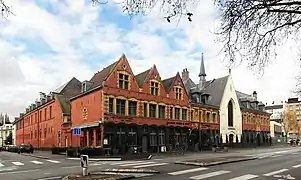 Vue générale de l'Hospice Gantois.