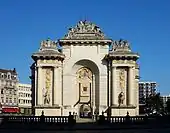 La porte de Paris à Lille.