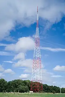 Limeux émetteur antenne 2 mât autoportant quadripode ITAS TIM en 2016 HD