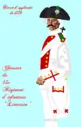 régiment de Limousin de 1779 à 1791