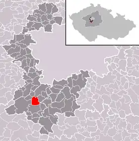 Localisation de Líšnice