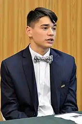 Shaolin Sandor Liu à un événement mondain