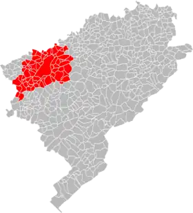 Localisation de Grand Besançon Métropole