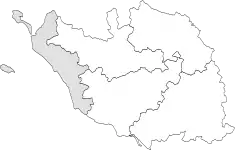 Découpage de 1986 (depuis 1988).