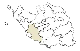 Périmètre de l’actuel canton.