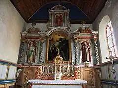 Église Saint-Guénolé : le maître-autel.