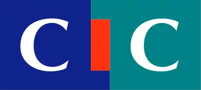 Logo du CIC depuis le 4 février 2005 (légèrement retouché en 2017).