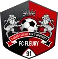 Blason du FC Fleury 91 d'octobre 2019 à 2023.