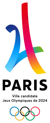 Logo de candidature des jeux olympique 2024.