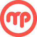 Logo de MusiquePlus du 1er septembre 2015 à 2019.