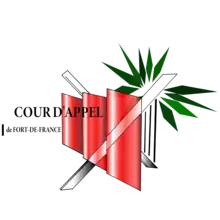 Logo de la cour d'appel de Fort de France