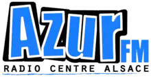 Logo officiel de la radio Azur FM (depuis 2011)