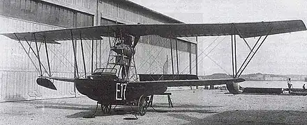 Hydravion Lohner E, 1914