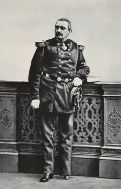 Général de Sonis, commandant le 17e corps de l'armée de la Loire.
